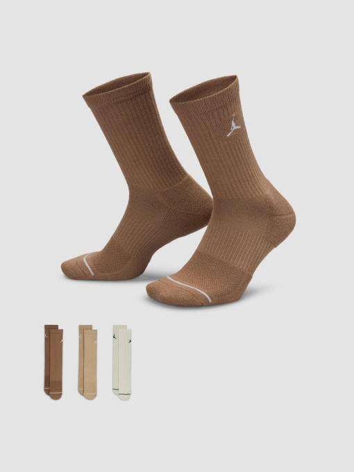 Носки и гольфы Jordan Everyday Crew Socks (3 Pairs) модель DX9632-921 Фото