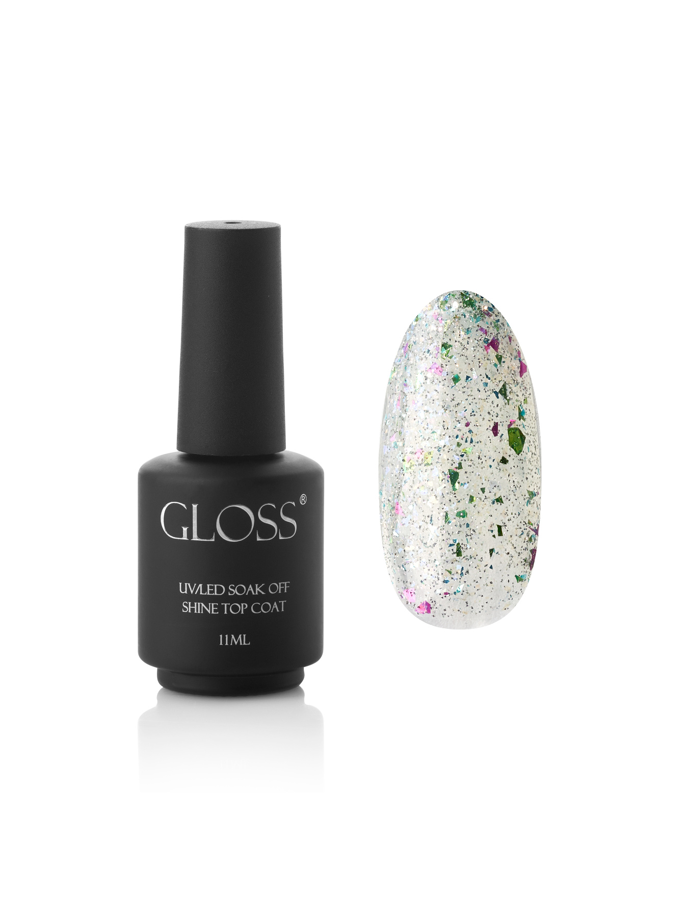 Топ для гель-лака GLOSS Shine top coat Flicker Shine Top GLOSS COMPANY модель 4823271411230 Топ для гель-лака GLOSS Shine top coat Flicker Shine Top GLOSS COMPANY модель 4823271411230 Фото