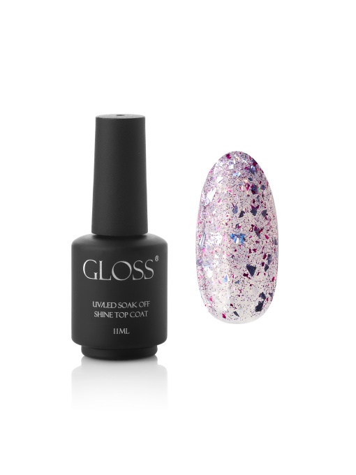 Топ для гель-лака GLOSS Shine top coat Glimmer Shine Top GLOSS COMPANY модель 4823271411209 Фото