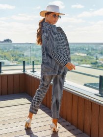 Костюми ISSA Plus модель 12188A_black Фото