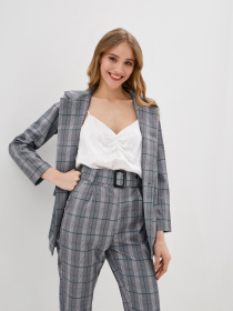Костюми ISSA Plus модель 12883_gray Фото