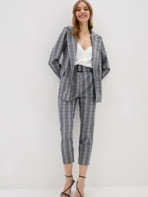 Костюми ISSA Plus модель 12883_gray Фото