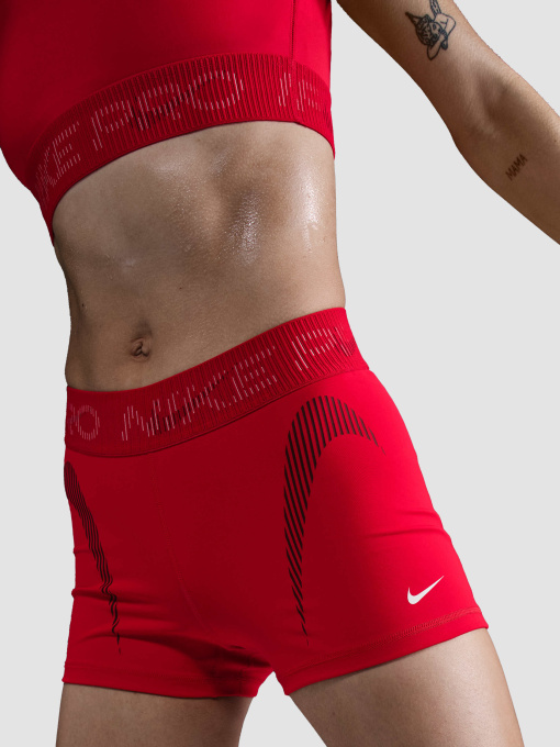 Шорты NIKE Pro Dri-Fit Mid-Rise модель HJ1226-657 Фото