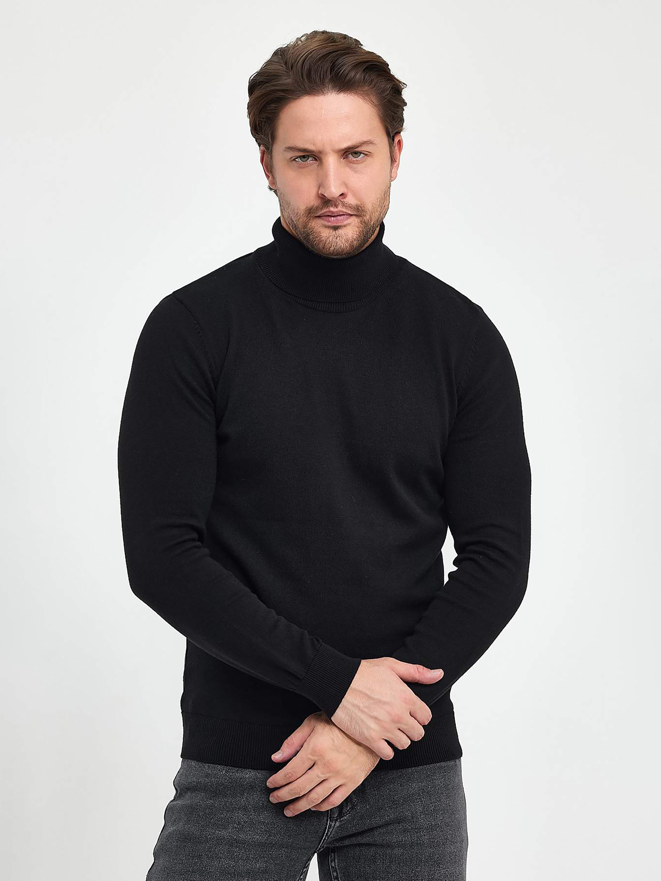 Свитры и кардиганы Trend Collection модель TC9890BlackVDLZK Фото