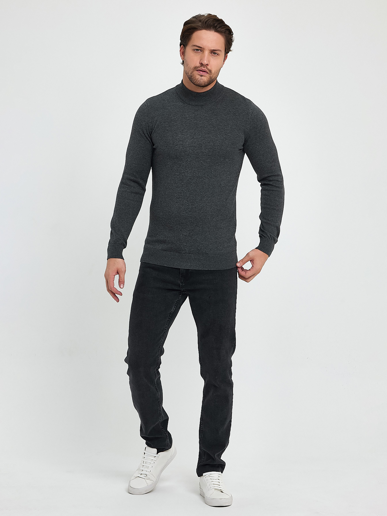 Свитры и кардиганы Trend Collection модель TC9865GreyVDLZK Фото