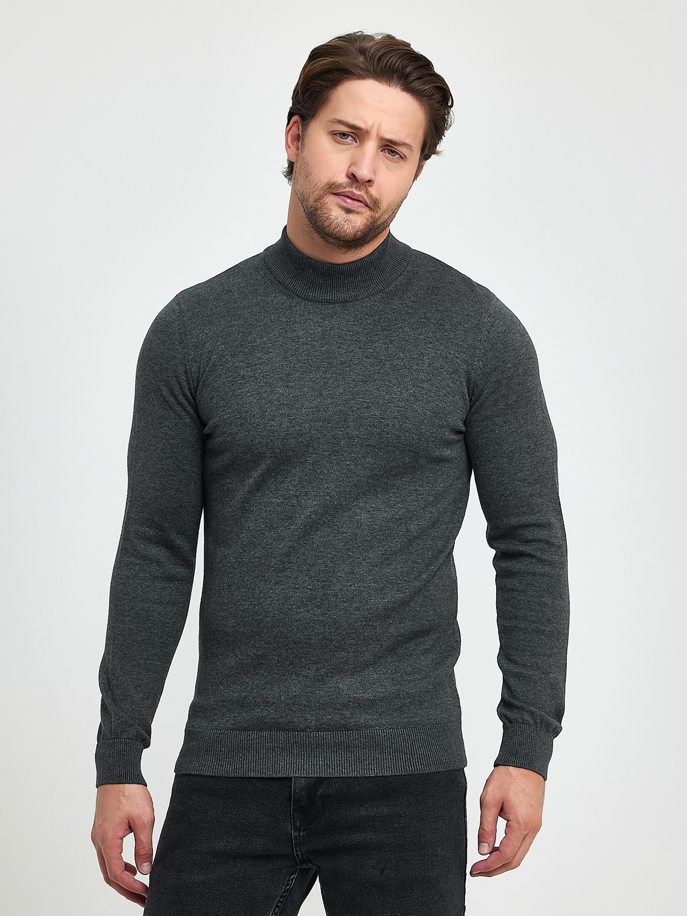 Свитры и кардиганы Trend Collection модель TC9865GreyVDLZK Фото