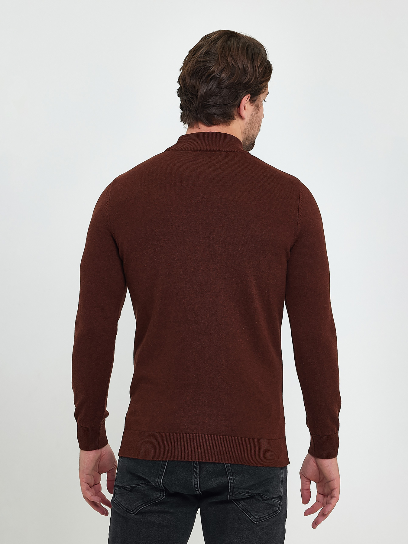 Свитры и кардиганы Trend Collection модель TC9862DarkBrownVDLZK Фото