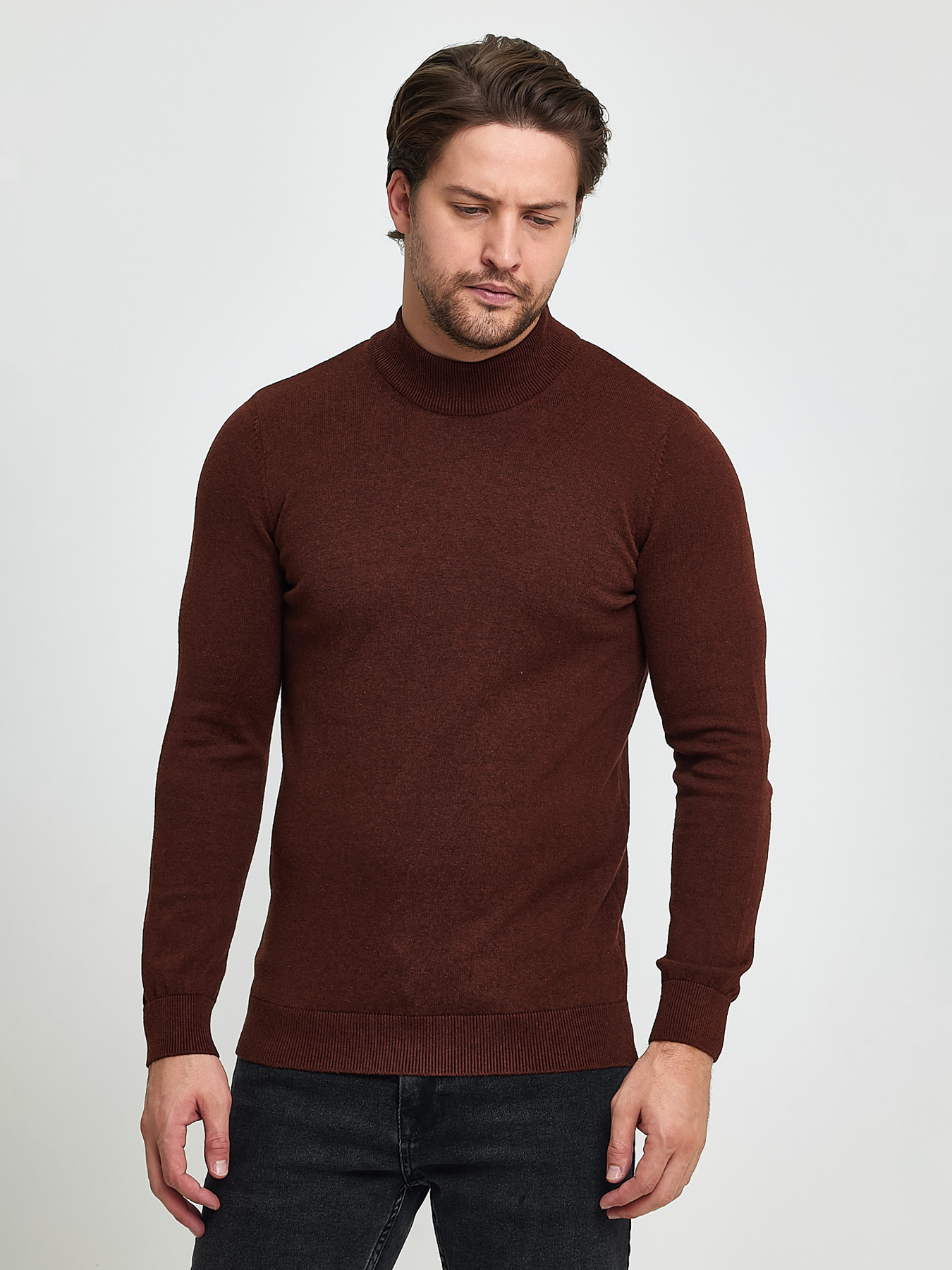 Свитры и кардиганы Trend Collection модель TC9862DarkBrownVDLZK Фото
