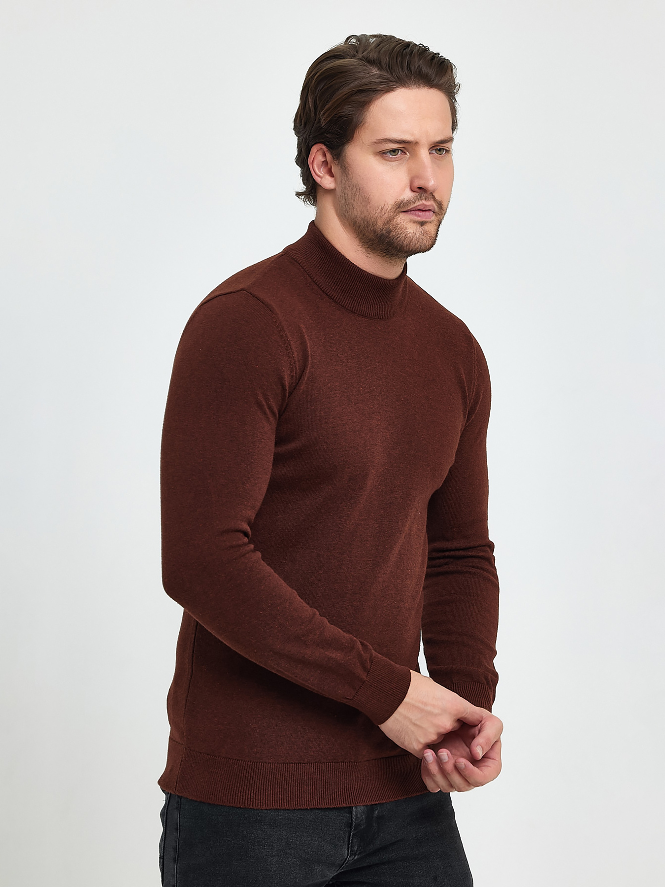Свитры и кардиганы Trend Collection модель TC9862DarkBrownVDLZK Фото