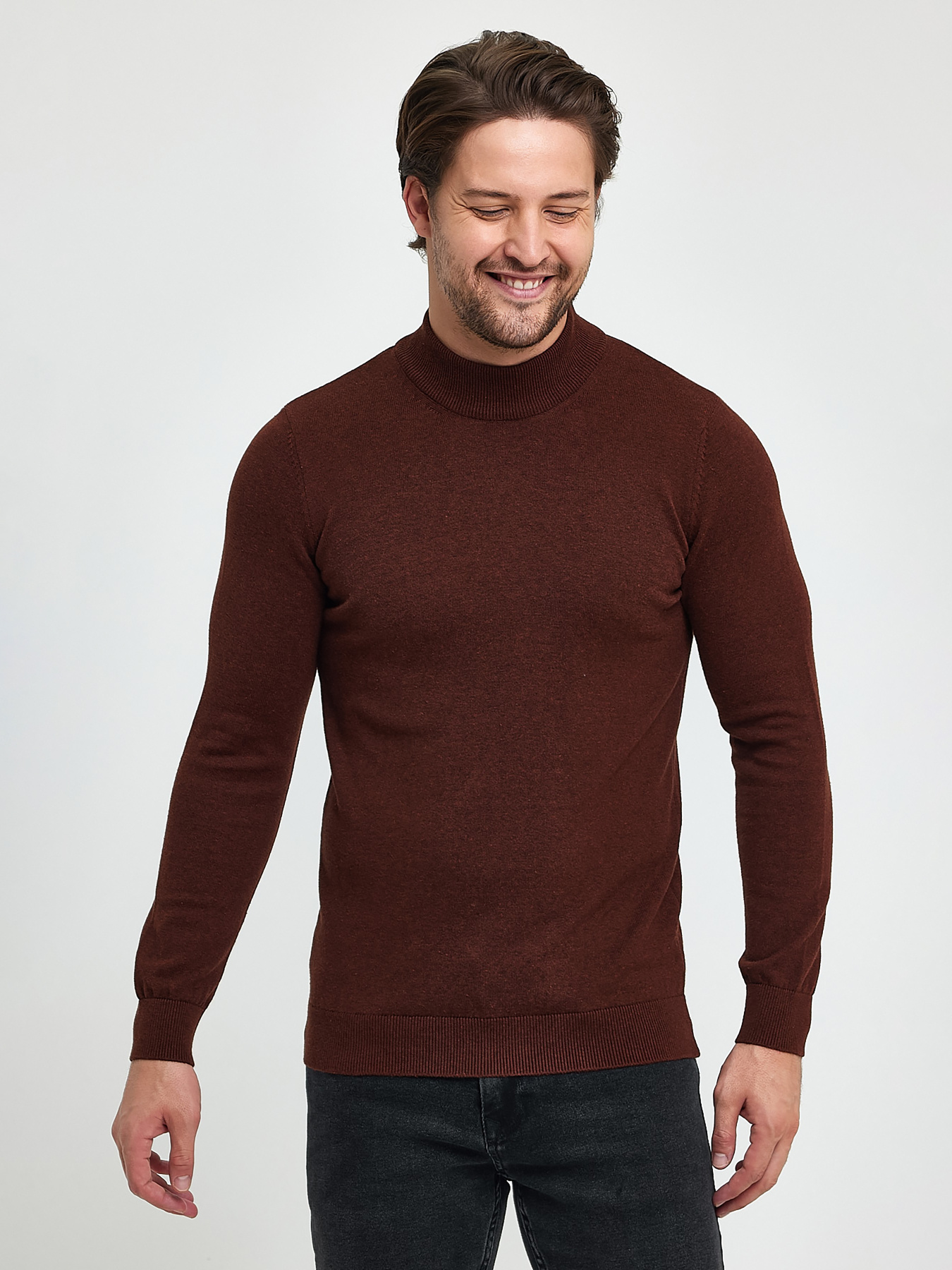 Свитры и кардиганы Trend Collection модель TC9862DarkBrownVDLZK Фото