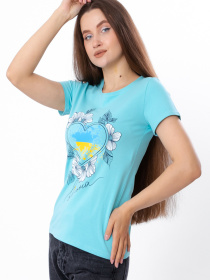 Футболки и поло Носи своє модель 8188-036-33-blakitnij-nefrit-vlxna Фото