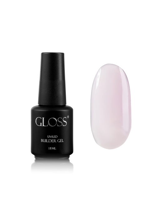 Однофазний гель з пензлем Builder Gel GLOSS Valentine Builder Gel GLOSS COMPANY модель 4823271407752 Фото