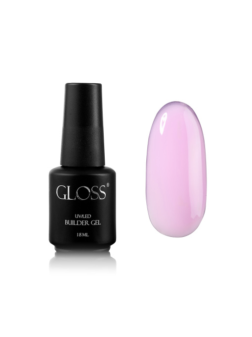 Однофазний гель з пензлем Builder Gel GLOSS Ultra Builder Gel GLOSS COMPANY модель 4823271408681 Фото