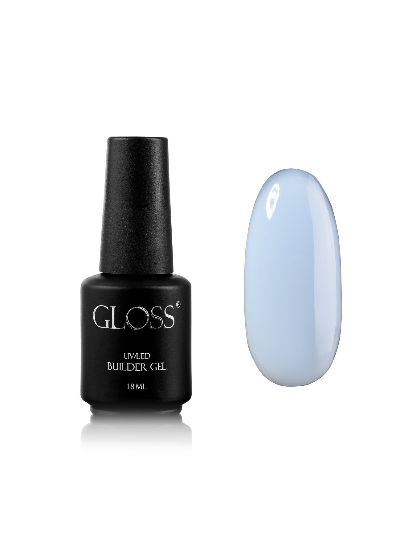 Однофазный гель с кистью Builder Gel GLOSS Powder Blue Builder Gel GLOSS COMPANY модель 4823271408698 Однофазный гель с кистью Builder Gel GLOSS Powder Blue Builder Gel GLOSS COMPANY модель 4823271408698 Фото