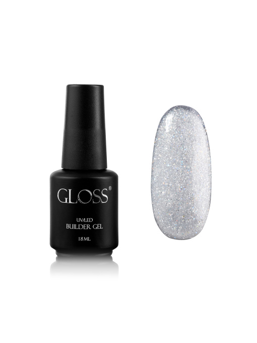 Однофазний гель з пензлем Builder Gel GLOSS Diamond Builder Gel GLOSS COMPANY модель 4823271408704 Фото