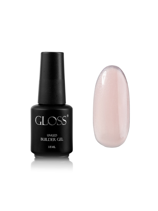 Однофазний гель з пензлем Builder Gel GLOSS Beige Light Builder Gel GLOSS COMPANY модель 4823271408759 Фото