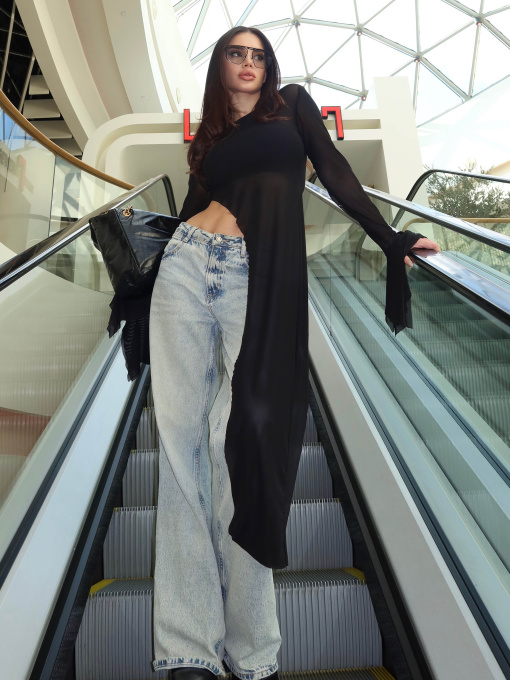 Платья Jadone Fashion модель Tunic_Mercy_black Фото