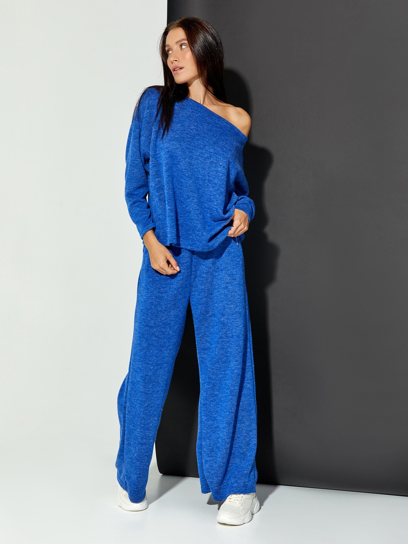 Костюми ISSA Plus модель 12163_blue Фото
