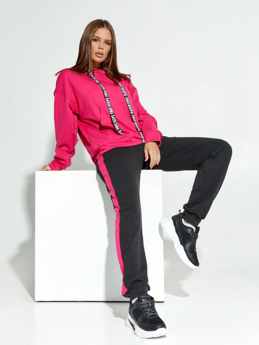 Костюми ISSA Plus модель 12217_blackraspberry Фото
