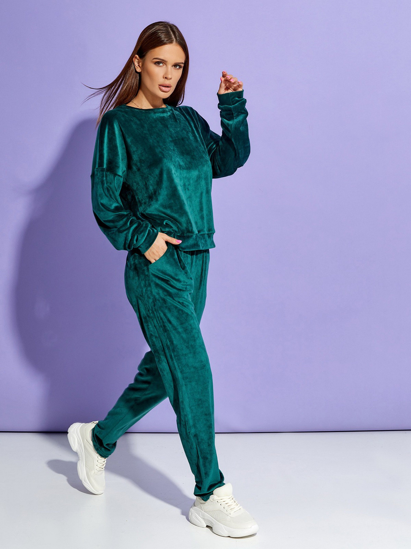 Костюми ISSA Plus модель 12251_green Костюми ISSA Plus модель 12251_green Фото