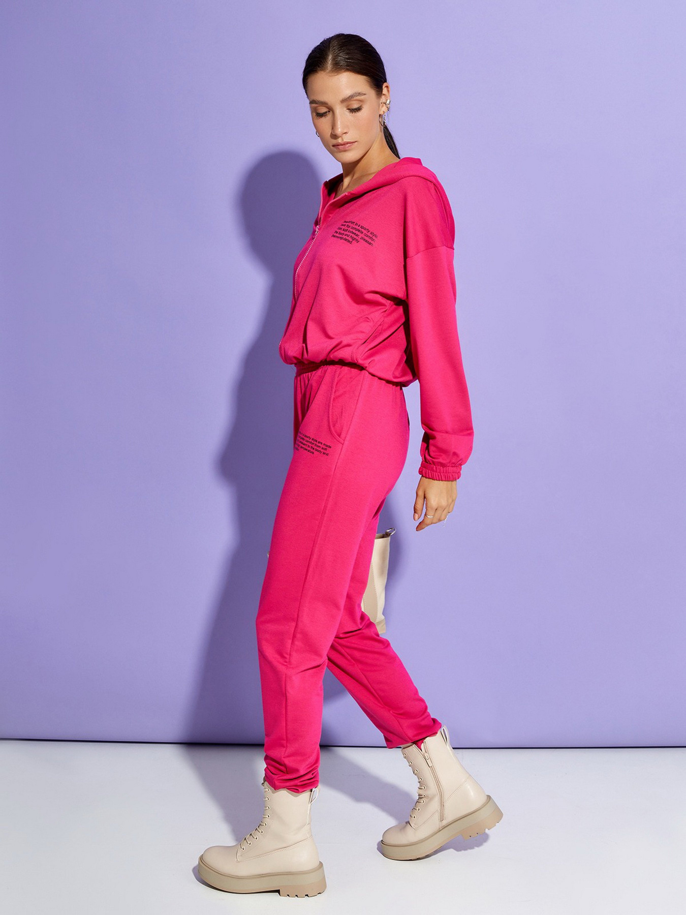 Костюми ISSA Plus модель 12496_raspberry Костюми ISSA Plus модель 12496_raspberry Фото