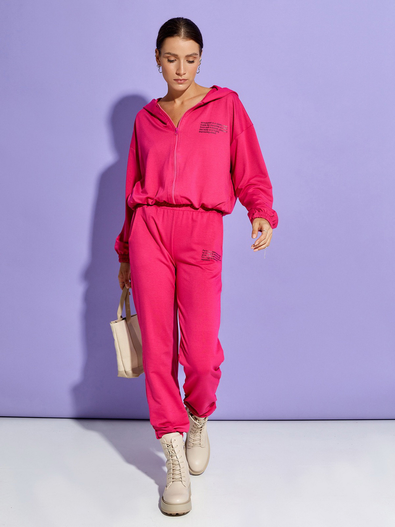 Костюми ISSA Plus модель 12496_raspberry Костюми ISSA Plus модель 12496_raspberry Фото