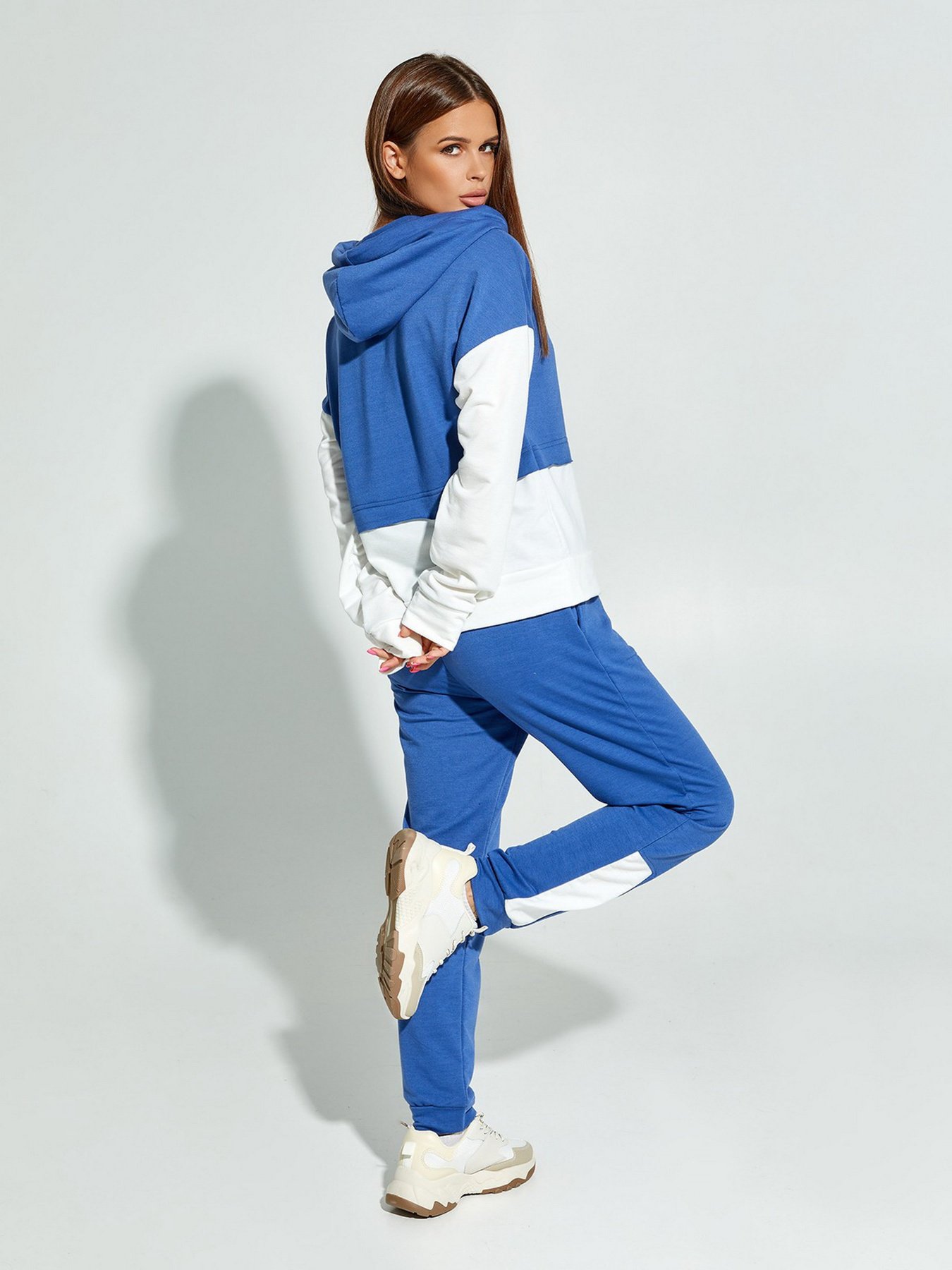 Костюми ISSA Plus модель SA-302_whiteblue Фото