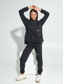 Костюмы ISSA Plus модель SA-319_black Фото