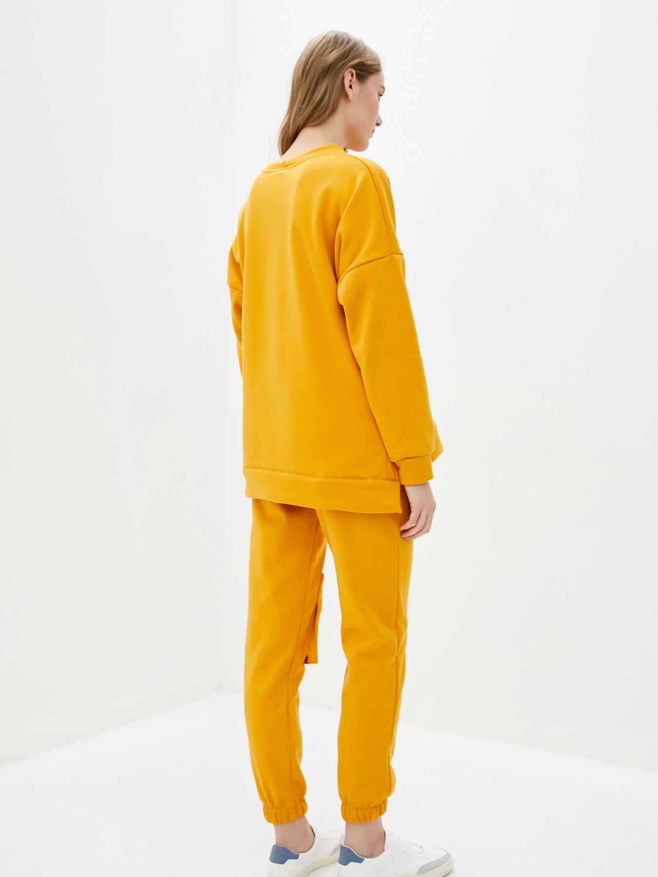 Костюми ISSA Plus модель SA-319_mustard Костюми ISSA Plus модель SA-319_mustard Фото