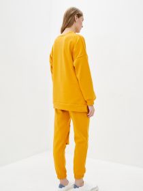 Костюми ISSA Plus модель SA-319_mustard Фото