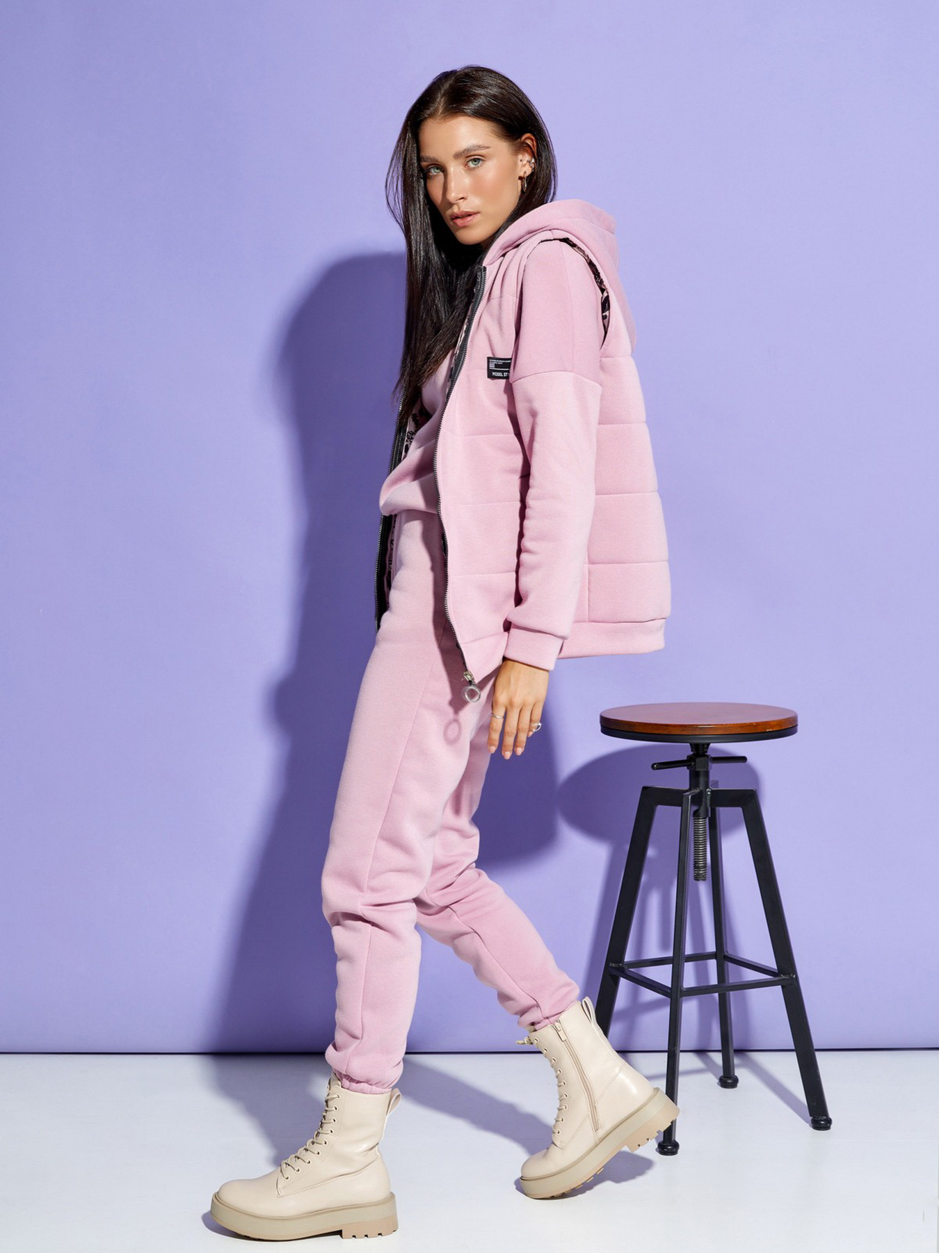 Костюми ISSA Plus модель SA-330_pink Костюми ISSA Plus модель SA-330_pink Фото