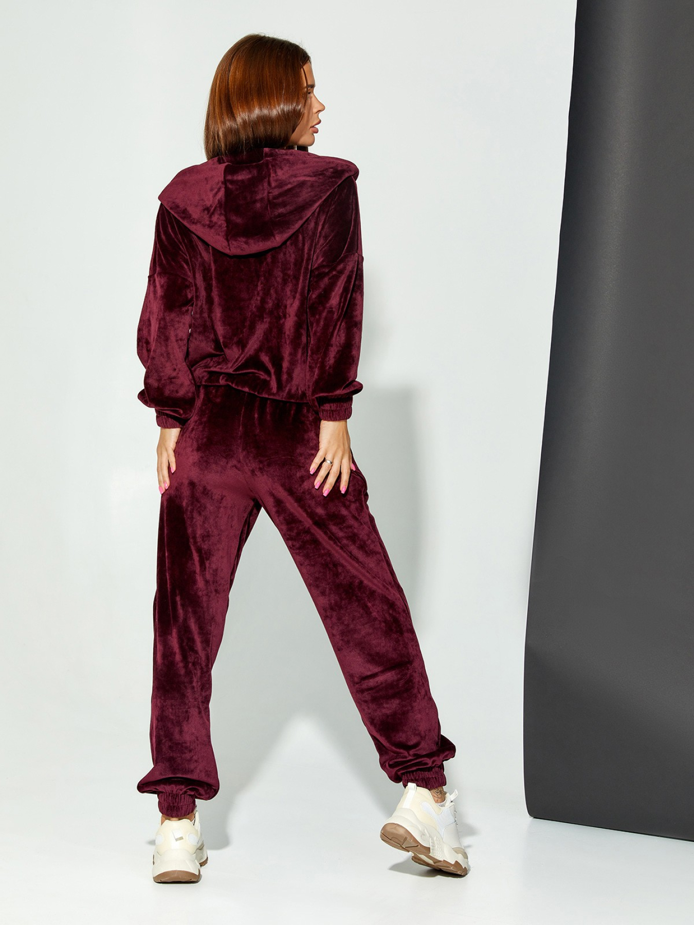 Костюми ISSA Plus модель SA-78_burgundy Костюми ISSA Plus модель SA-78_burgundy Фото