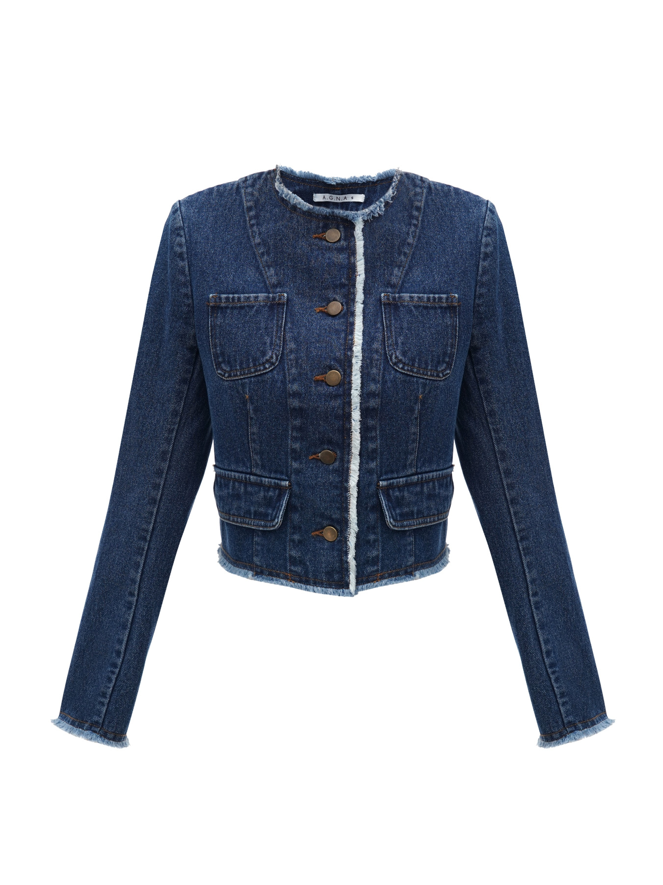Пиджаки A.G.N.A модель AG-5003-BLUE Фото
