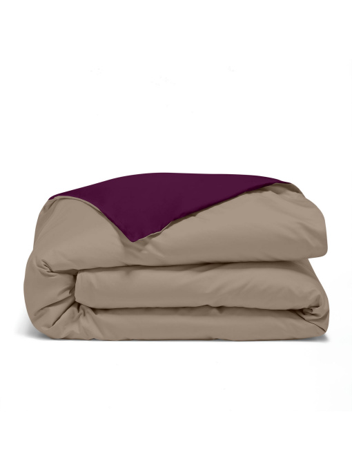 Пододеяльник ранфорс CHERRY ESPRESSO Cosas модель DuoRfr_15Espresso-77CherryDark_160q Фото
