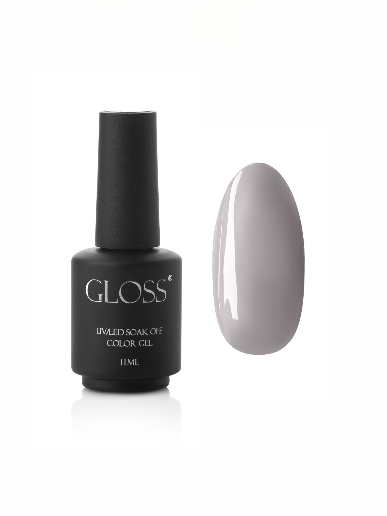 Гель-лак GLOSS 104, классический серый Пастель GLOSS COMPANY модель 4823271402481 Фото