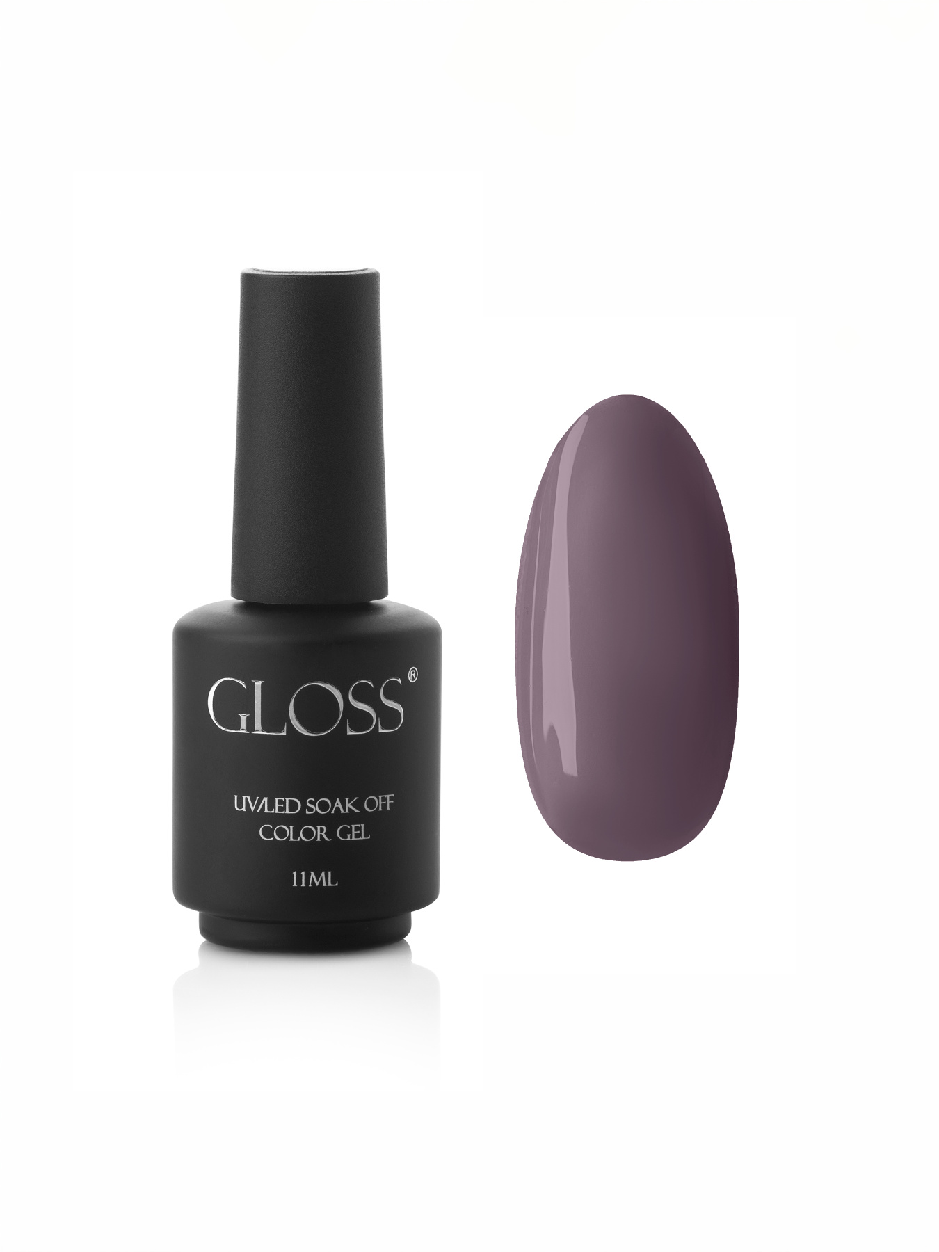 Гель-лак GLOSS 111, серо-коричневый Пастель GLOSS COMPANY модель 4823271403365 Фото
