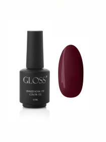 Гель-лак GLOSS 200, темно-красный Троянда GLOSS COMPANY модель 4823271402993 Фото