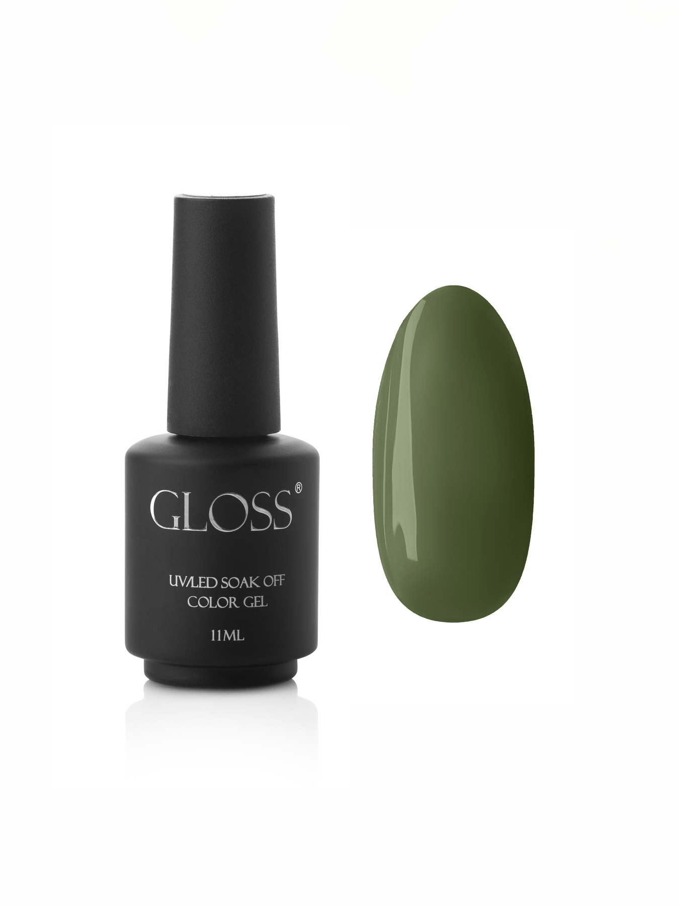 Гель-лак GLOSS 324, оливковый Темний GLOSS COMPANY модель 4823271401330 Фото