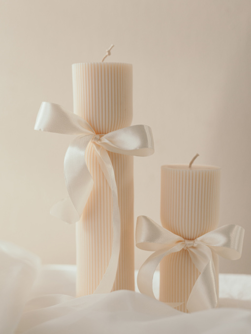 Набор свечей "Фигурные" из натурального оливкового воска Candle Design модель 200.0063 Фото