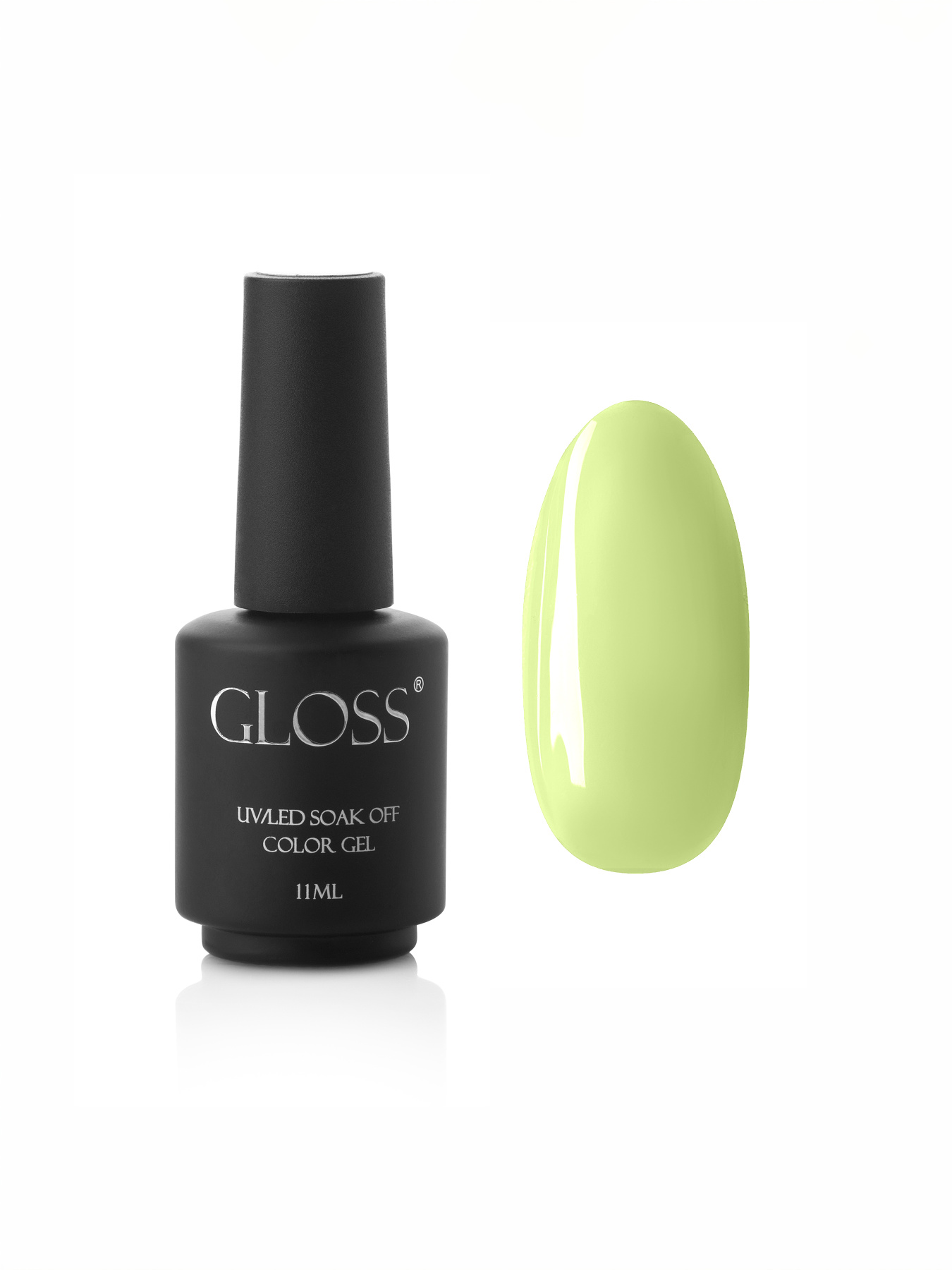 Гель-лак GLOSS 540, лимонно-зеленый Веселка GLOSS COMPANY модель 4823271401705 Фото