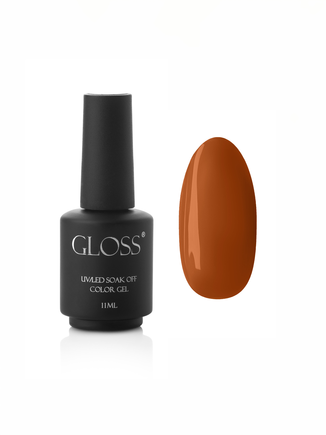 Гель-лак GLOSS 544, кирпичный Веселка GLOSS COMPANY модель 4823271401408 Фото