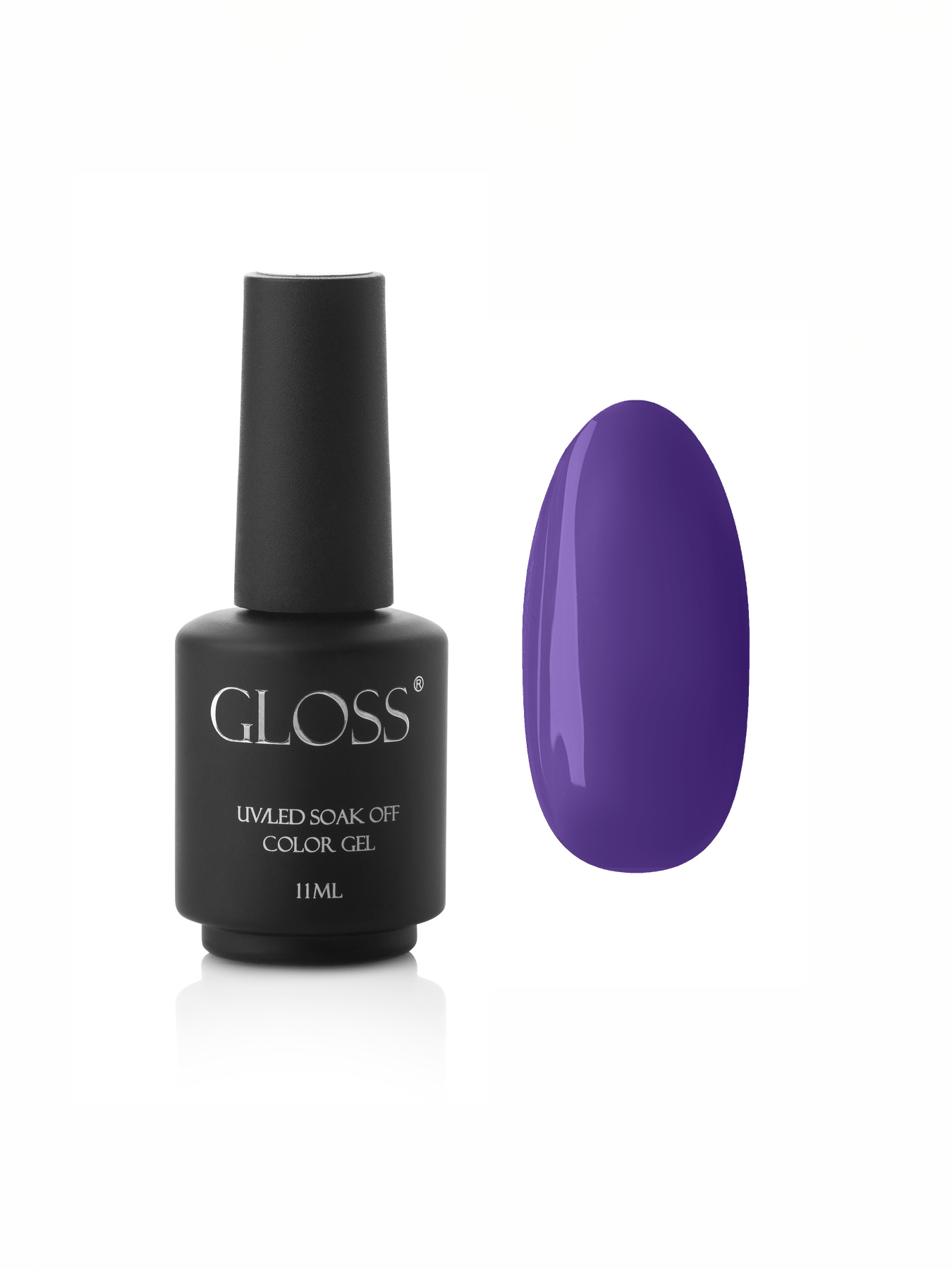 Гель-лак GLOSS 551, темная орхидея Веселка GLOSS COMPANY модель 4823271406700 Фото