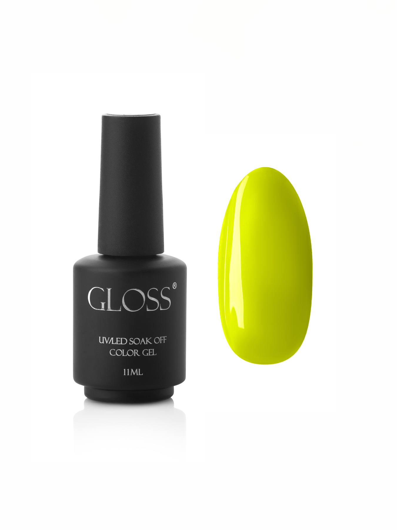 Гель-лак GLOSS Lemon Drops 503, салатовый неоновый Веселка GLOSS COMPANY модель 4823271403150 Фото