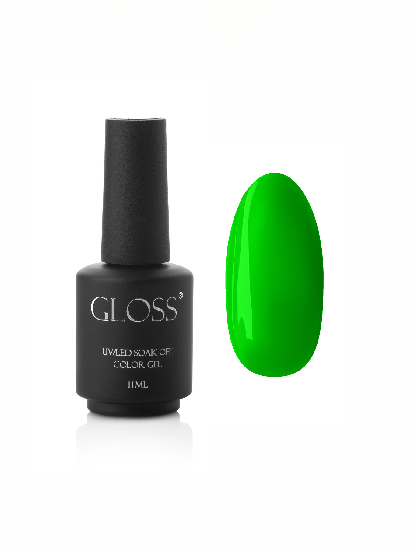 Гель-лак GLOSS Ribbon Candy 508, зеленый Веселка GLOSS COMPANY модель 4823271402894 Фото