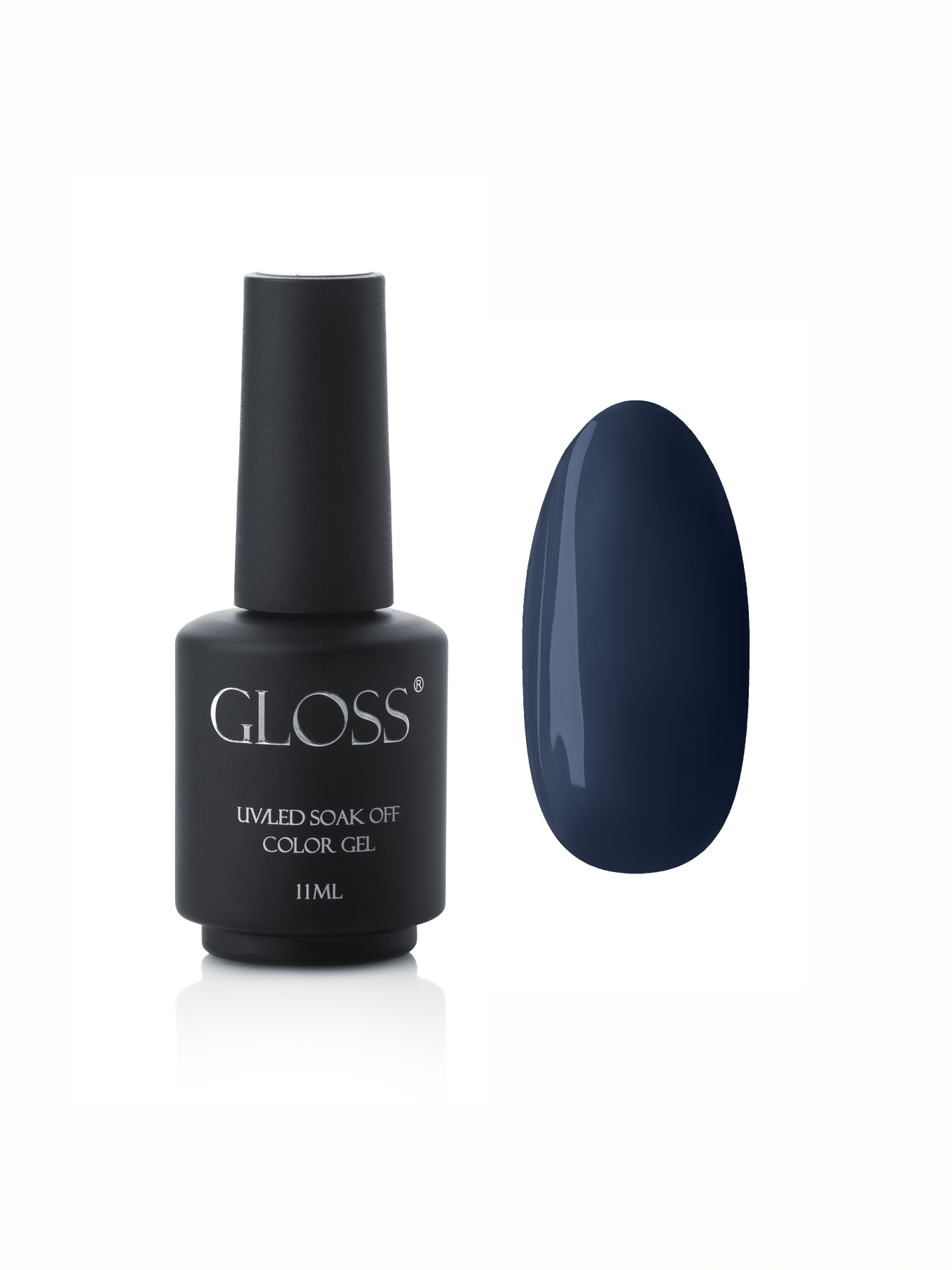 Гель-лак GLOSS 713, черно-синий Multicolor GLOSS COMPANY модель 4823271401866 Фото