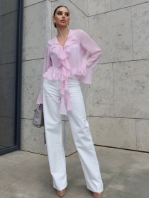 Рубашки Jadone Fashion модель Blouse_Camellia_rozeva Фото