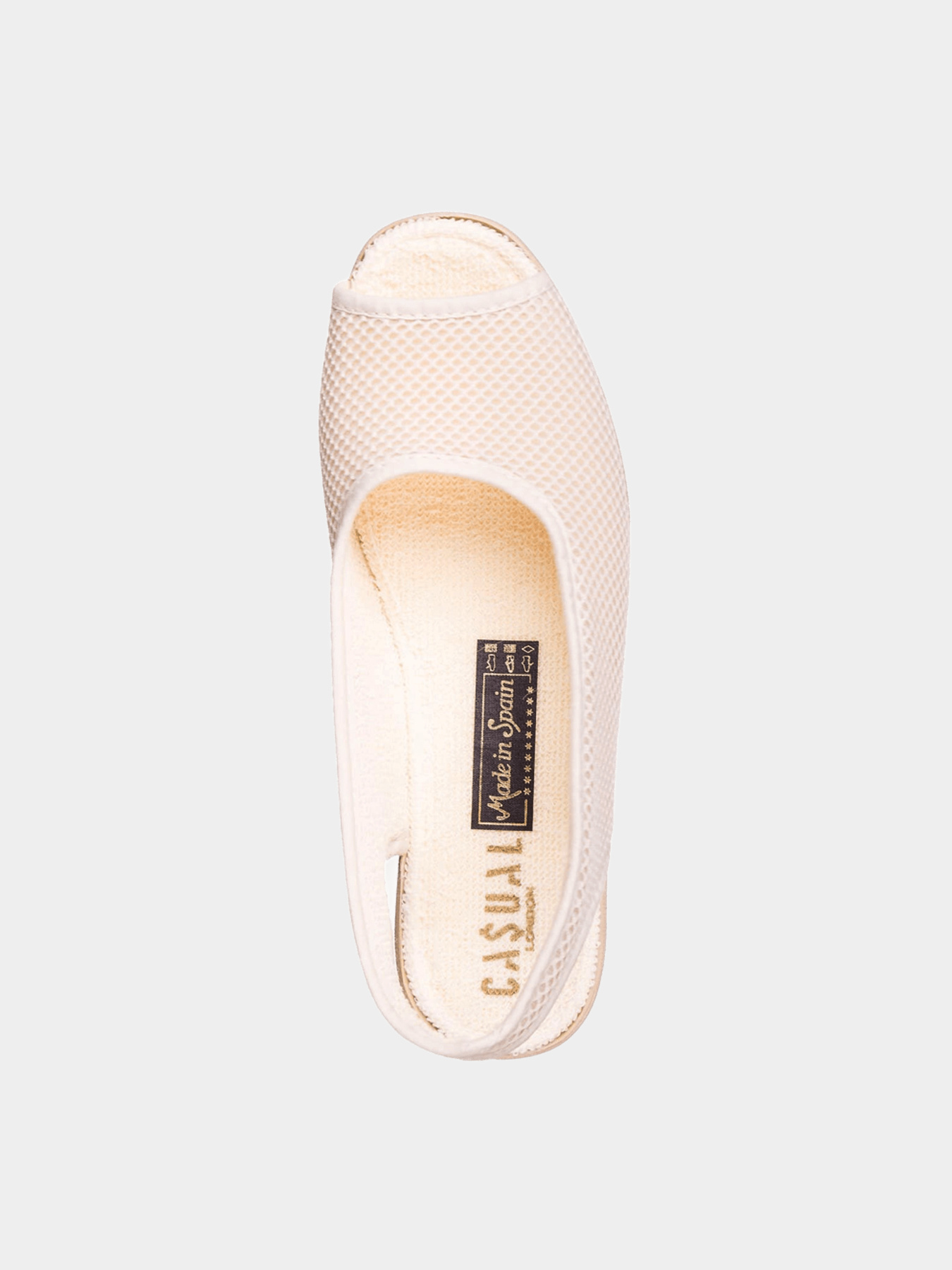 Босоніжки Casual модель Кеж-S 267 beige-ж-191 Фото