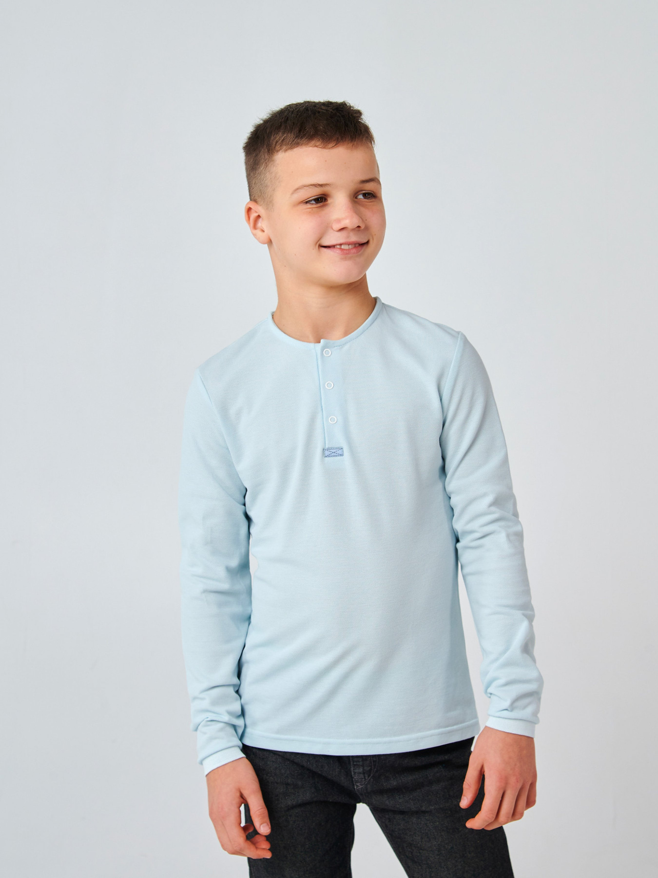 Худі та світшоти SMIL модель smil_114966-goluboj Фото