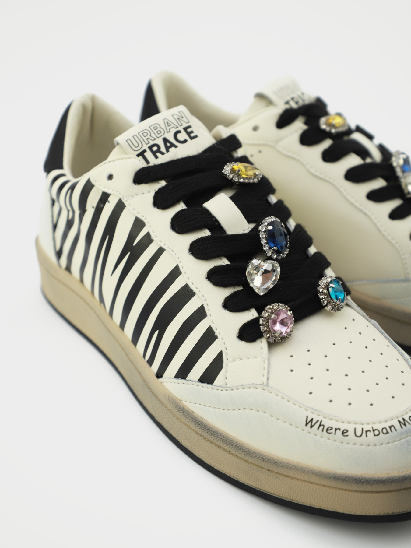 Кеды URBAN TRACE модель UT24-W-1134-2_pr-nt_zebra Фото