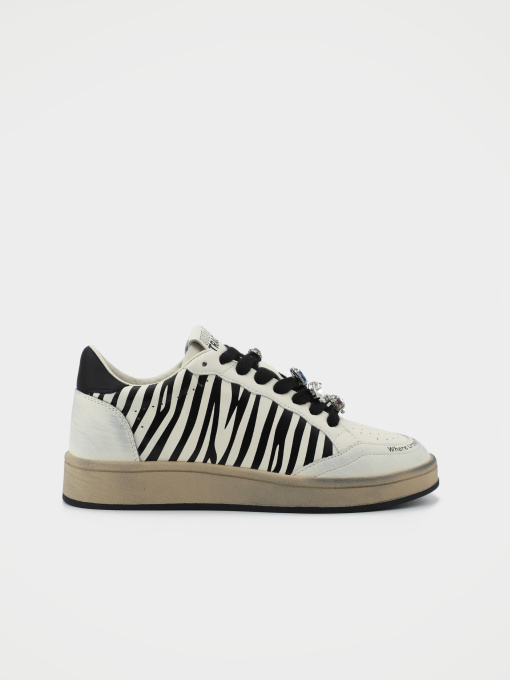 Кеди URBAN TRACE модель UT24-W-1134-2_pr-nt_zebra Фото